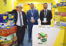 Ginafruit's Alfredo Castro, Jorge Quiroz, Jacques Almeida, said they had plenty of people from Asia asking for their fruit from Ecuador.